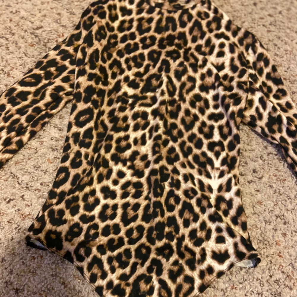Leopard body suit
